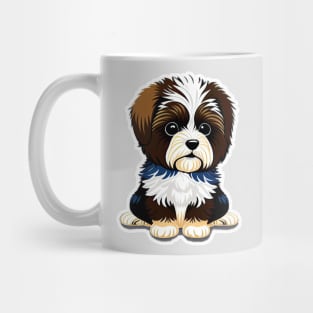 Cute Cartoon Havanese Puppy Dog Mug